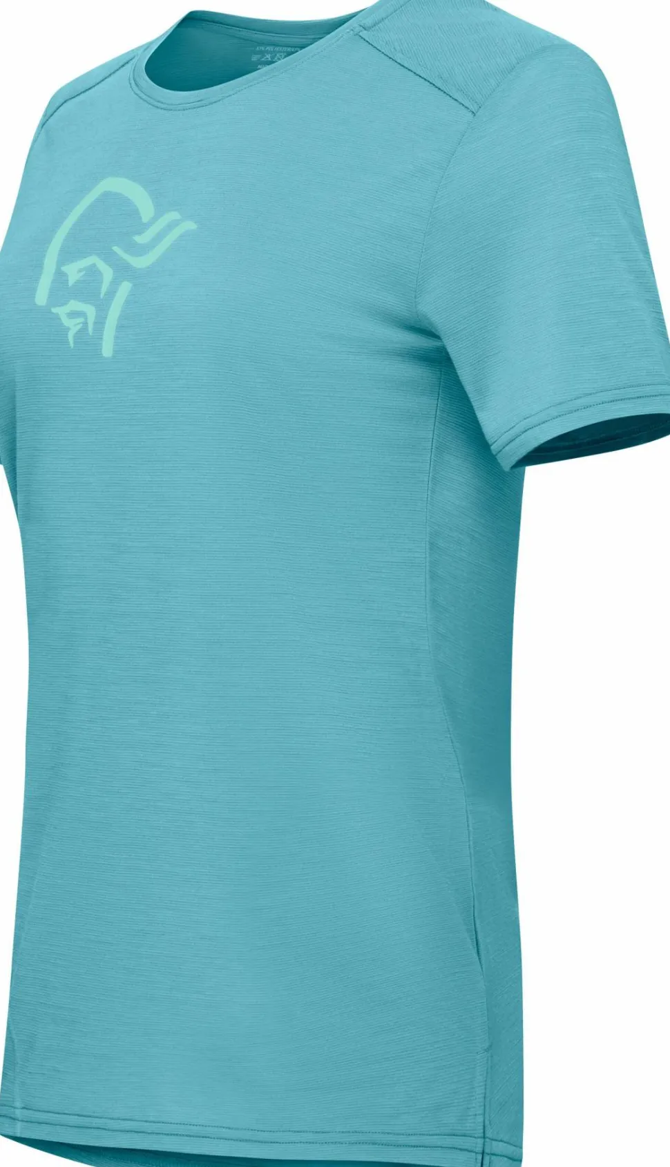 Norrøna Women's Femund Equaliser Merino T- Shirt Brittany Blue