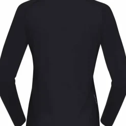 Norrøna Women's Femund PureUll Zip Neck Caviar Black
