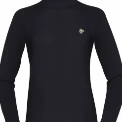 Norrøna Women's Femund PureUll Zip Neck Caviar Black
