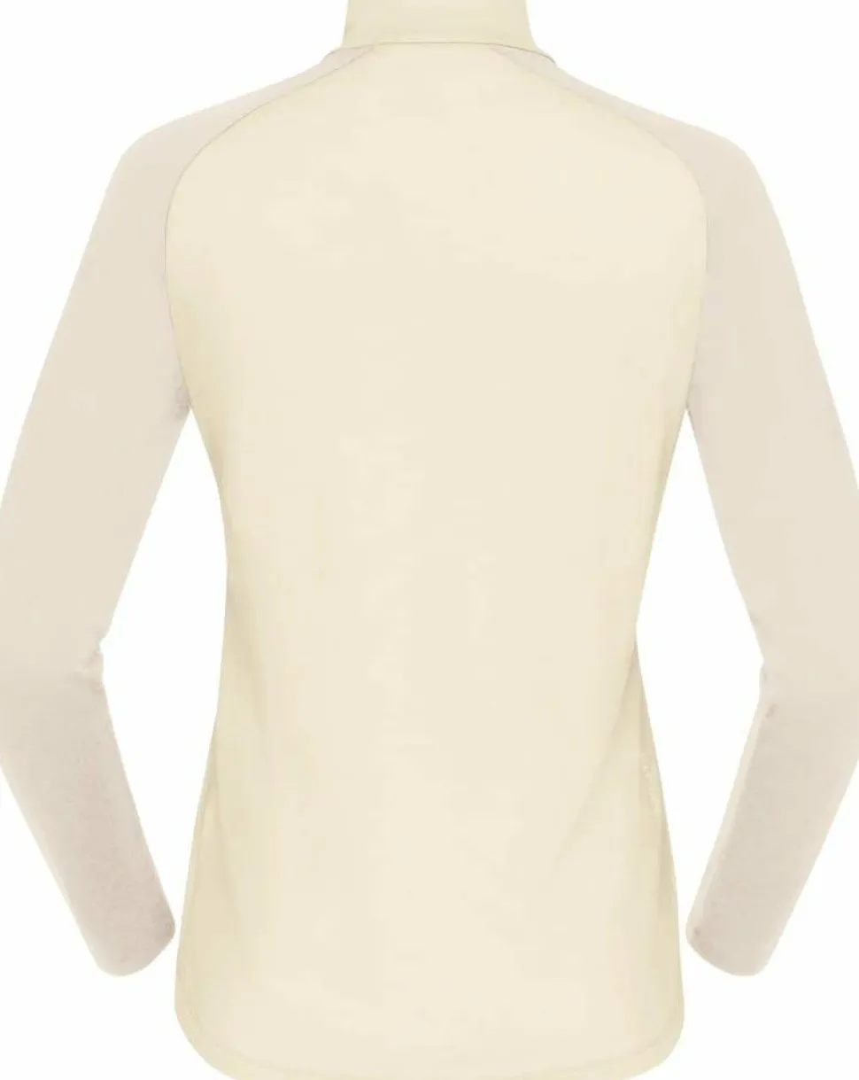 Norrøna Women's Femund PureUll Zip Neck Whisper White