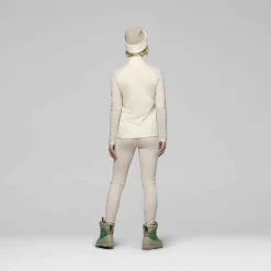Norrøna Women's Femund PureUll Zip Neck Whisper White