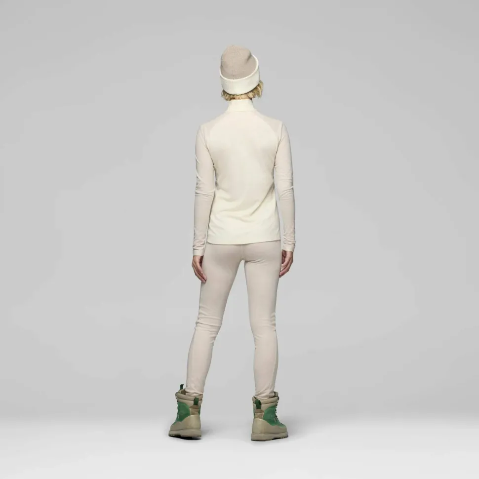Norrøna Women's Femund PureUll Zip Neck Whisper White