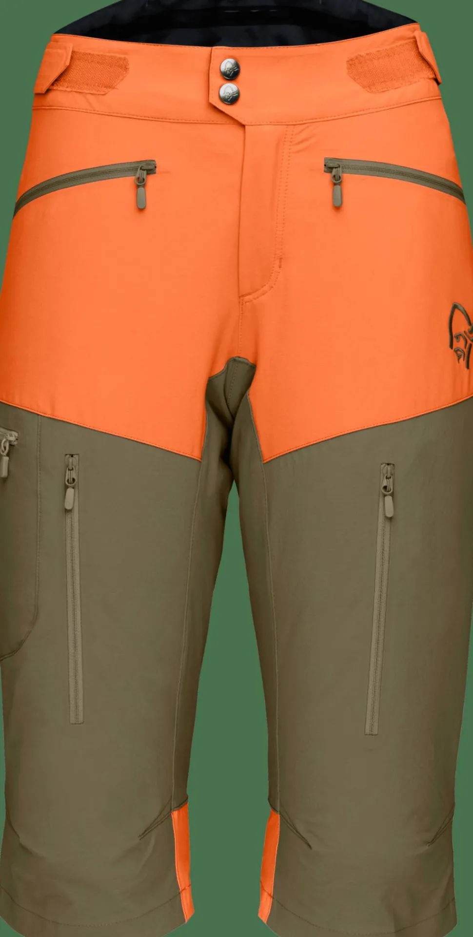 Norrøna Women's Fjørå Flex1 Shorts Orange Alert