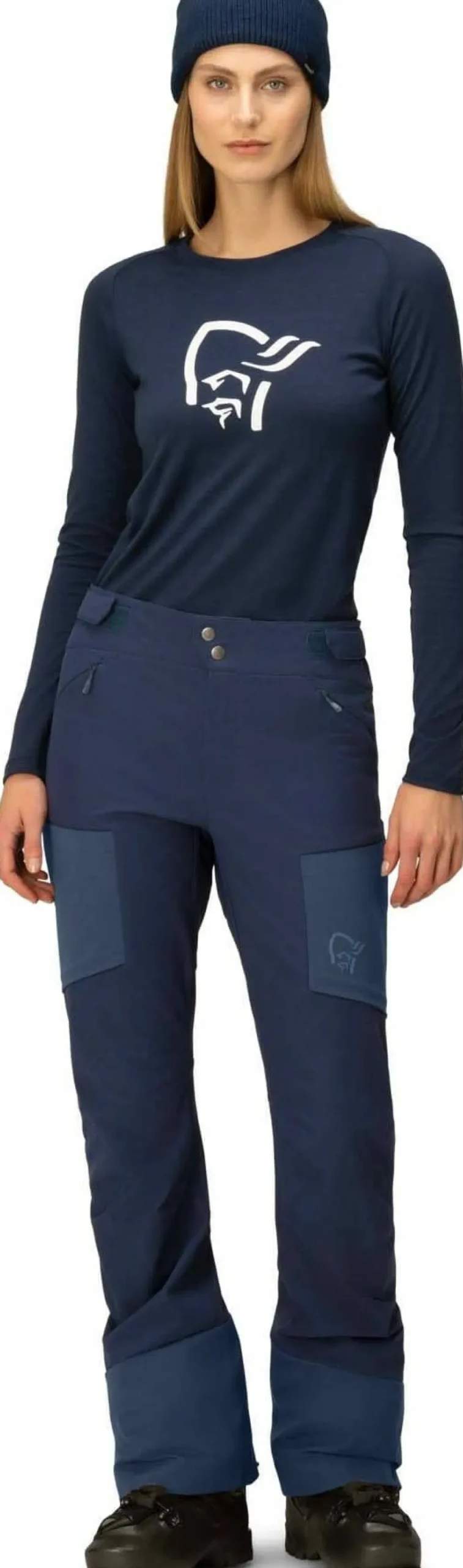 Norrøna Women's Lyngen Hiloflex200 Slim Pants Indigo Night