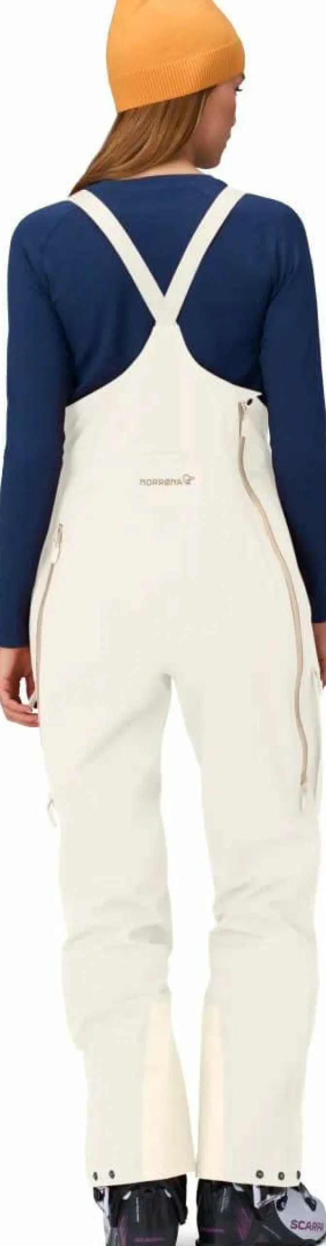 Norrøna Women's Møre GORE-TEX Salopette Oatmeal