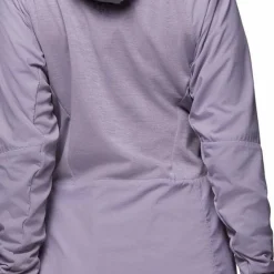 Norrøna Women's Møre Octa Zip Hood Purple Sage