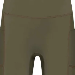 Norrøna Women's Senja Equaliser Stretch 6'' Tights Olive Night/Caviar