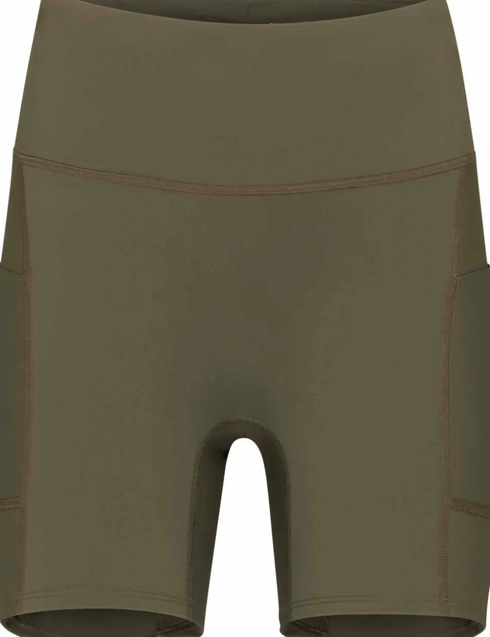 Norrøna Women's Senja Equaliser Stretch 6'' Tights Olive Night/Caviar