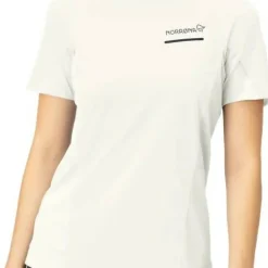 Norrøna Women's Senja Equaliser Lightweight T-Shirt Snow White