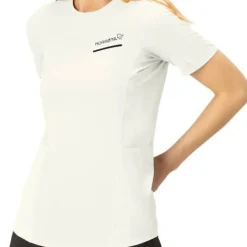 Norrøna Women's Senja Equaliser Lightweight T-Shirt Snow White