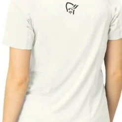 Norrøna Women's Senja Equaliser Lightweight T-Shirt Snow White