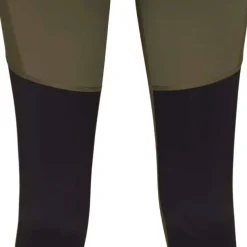Norrøna Women's Senja Equaliser Stretch Tights Olive Night/Caviar