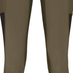 Norrøna Women's Senja Equaliser Stretch Tights Olive Night/Caviar