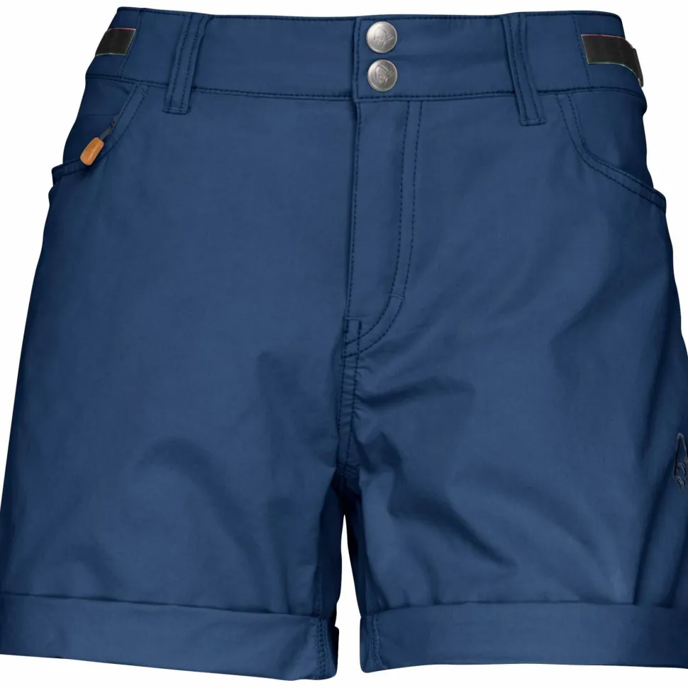 Norrøna Women's Svalbard Light Cotton Shorts Indigo Night