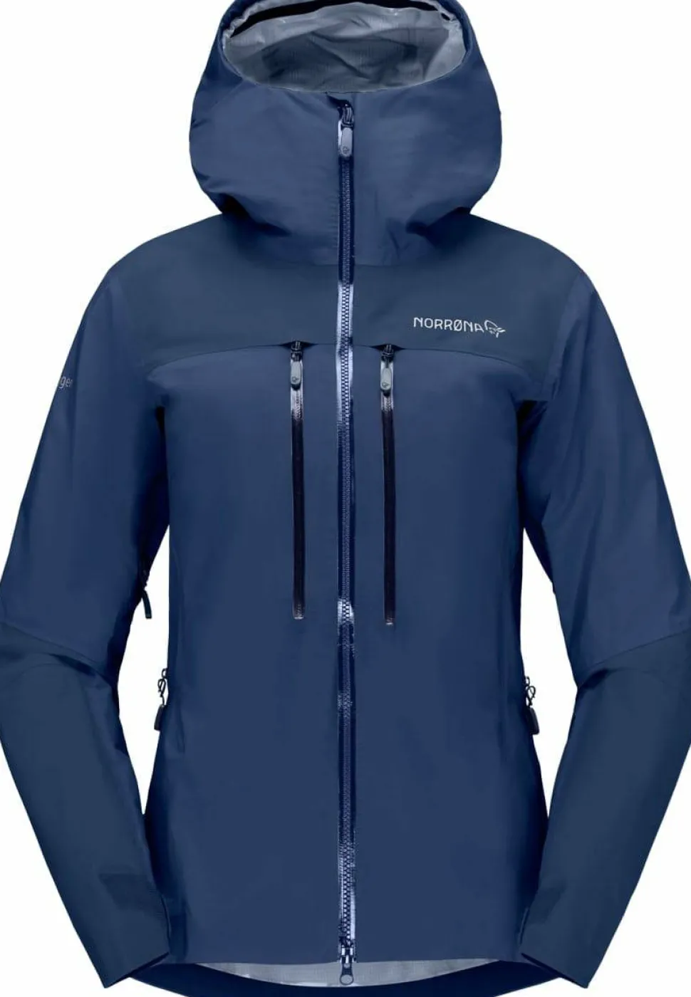 Norrøna Women's Trollveggen GORE-TEX Pro Light Jacket Indigo Night