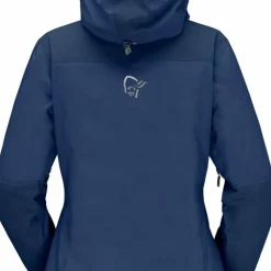 Norrøna Women's Trollveggen GORE-TEX Pro Light Jacket Indigo Night