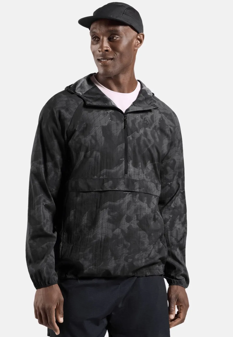 Odlo Men's Jacket Zeroweight Print Black