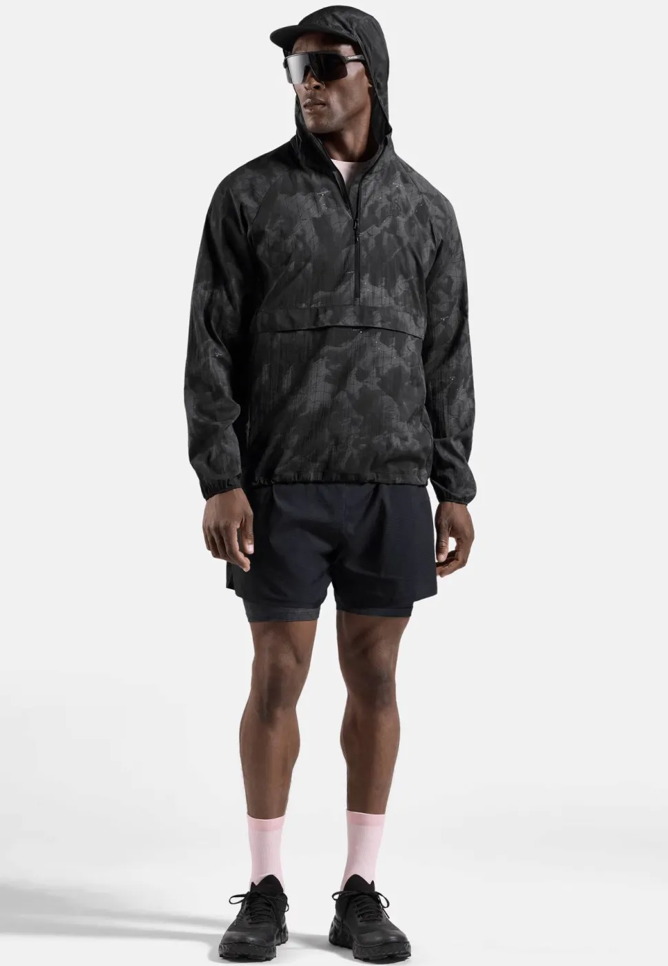 Odlo Men's Jacket Zeroweight Print Black