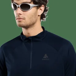 Odlo Men's Mid Layer Essential 1/2 Zip Dark Sapphire