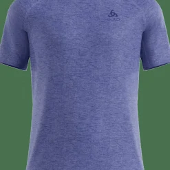 Odlo Men's T-Shirt Crew Neck S/S X-Alp Pw 115 Dazzling Blue Melange
