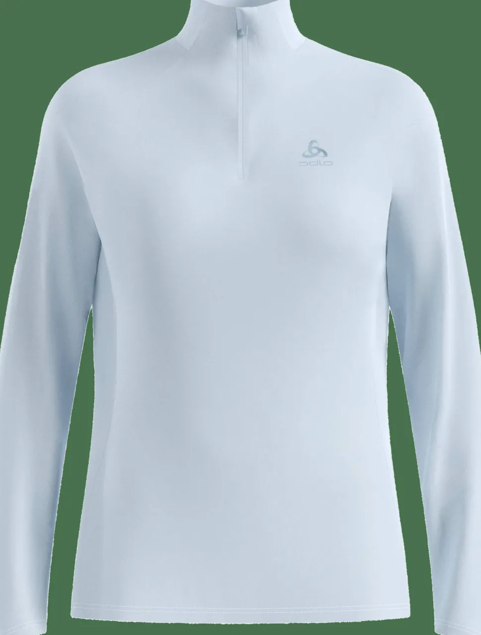 Odlo Women's Mid Layer Essential 1/2 Zip Baby Blue