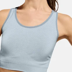 Odlo Women's Odlo Seamless Medium - Padded Sport Bra Baby Blue