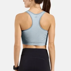 Odlo Women's Odlo Seamless Medium - Padded Sport Bra Baby Blue