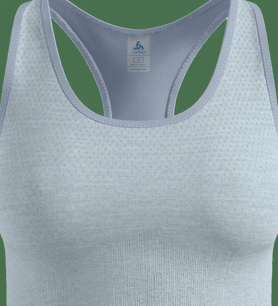 Odlo Women's Odlo Seamless Medium - Padded Sport Bra Baby Blue