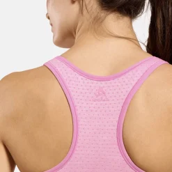 Odlo Women's Odlo Seamless Medium - Padded Sport Bra Hyper Pink Melange