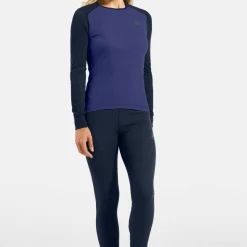 Odlo Women's Odlo Set Active Warm Special Dark Sapphire - Skipper Blue