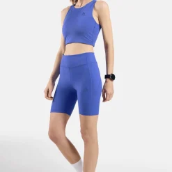 Odlo Women's Tank Crop X-Alp Trail Cargo Dazzling Blue