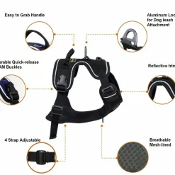 OllyDog Alpine Reflective Harness Flint
