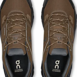 On Men's Cloudrock Low Waterproof Earth/Black
