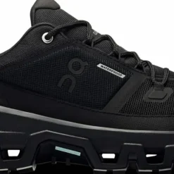 On Men's Cloudrock Low Waterproof Black/Black