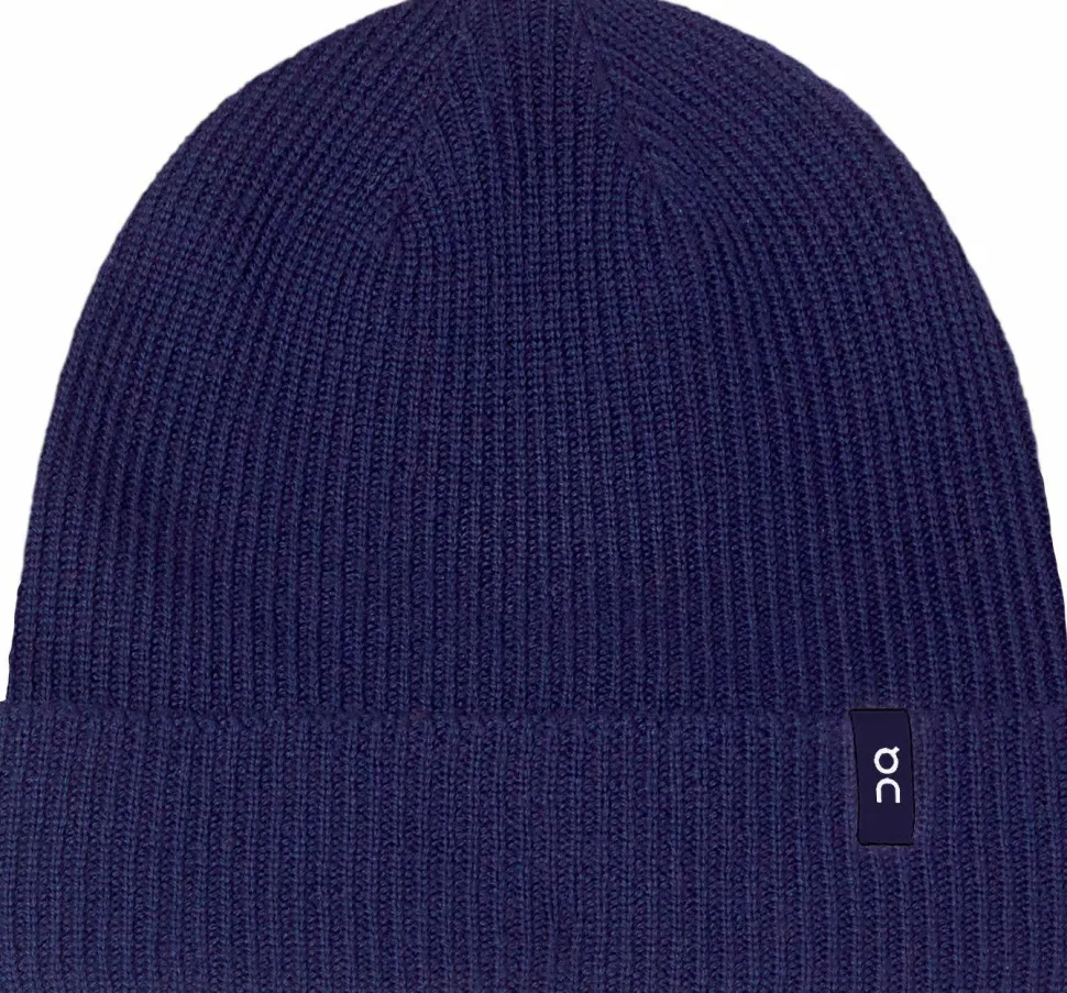 On Unisex Merino Beanie Midnight