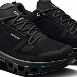 On Women's Cloudrock Low Waterproof Black/Black