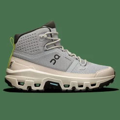On Women's Cloudrock Mid Waterproof Alloy/Ice