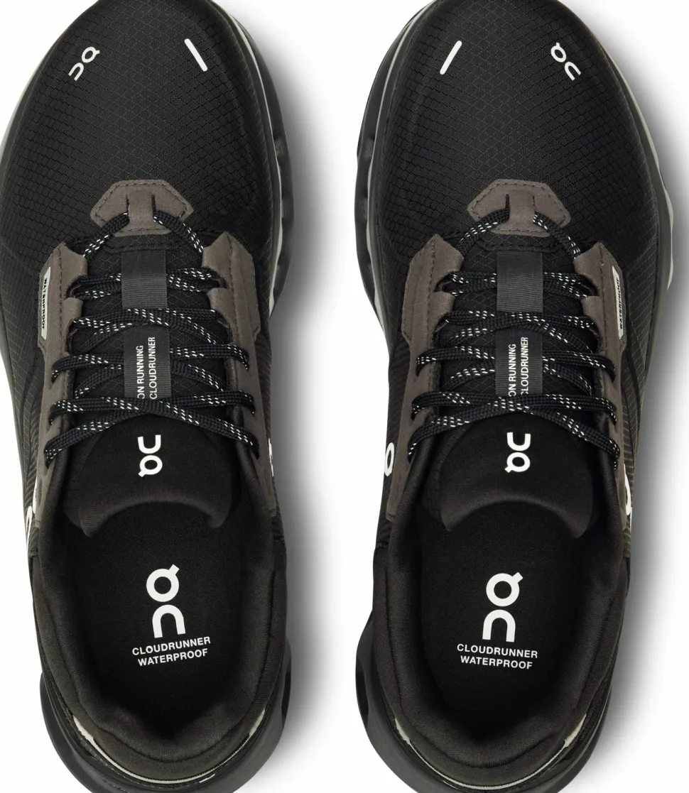 On Women's Cloudrunner 2 Waterproof Magnet/Black
