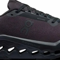 On Women's Cloudsurfer Trail 2 Waterproof Black/Black