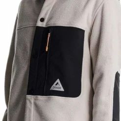 Orage Unisex Hunter Fleece Shirt Dark Birch