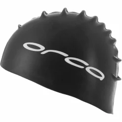 Orca Silicone Swim Cap Black