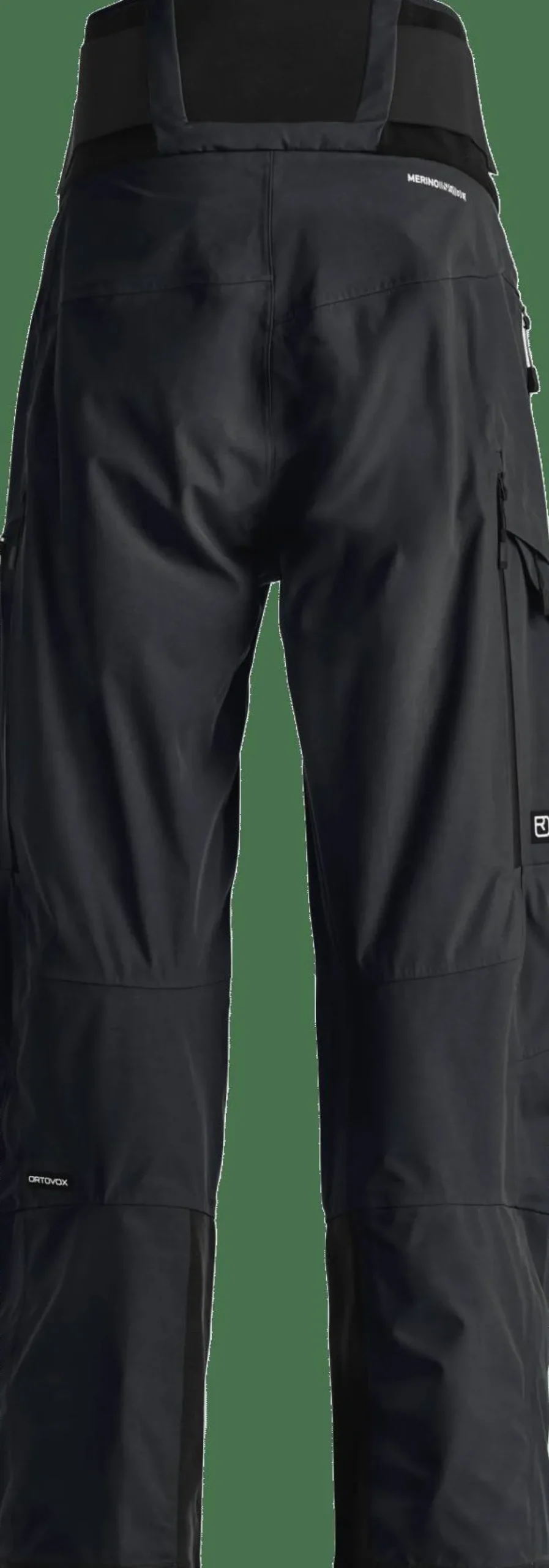 Ortovox Men's Ravine Plus 3-Layer Pants Black Raven