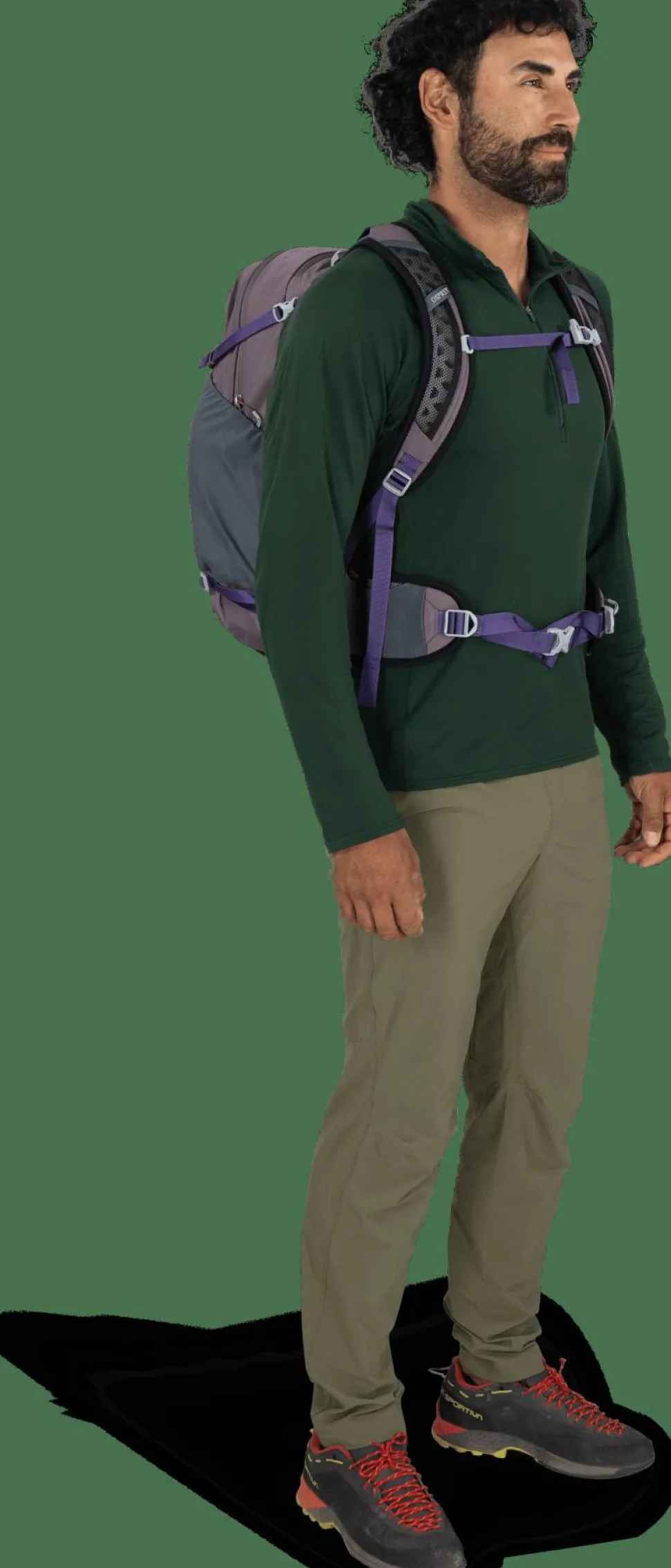 Osprey Hikelite 28 Graphite Purple