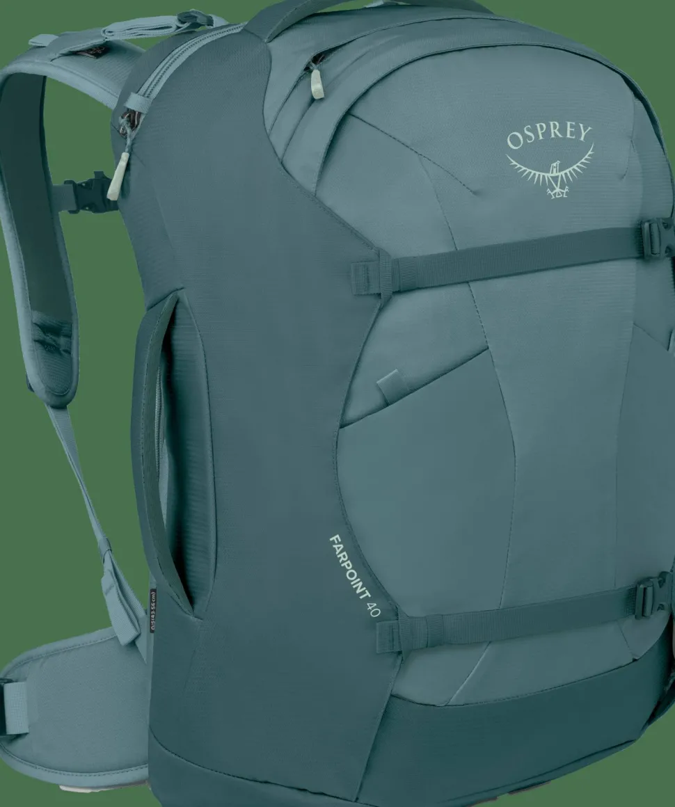Osprey Men's Farpoint 40 Cascade Blue/Torrent Blue