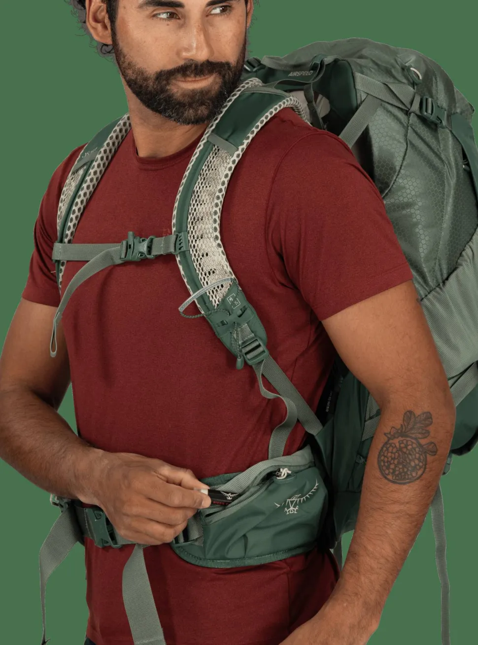 Osprey Men's Stratos 34 Pine Leaf Green