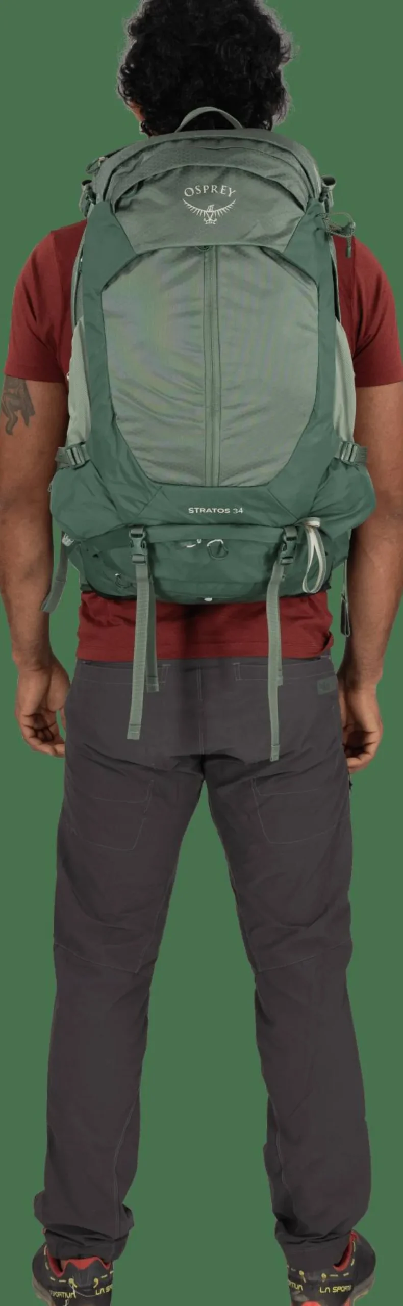 Osprey Men's Stratos 34 Pine Leaf Green