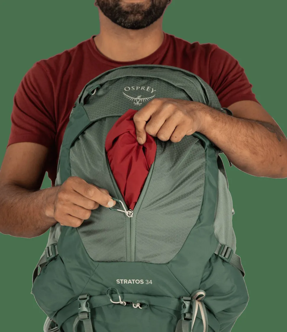 Osprey Men's Stratos 34 Pine Leaf Green