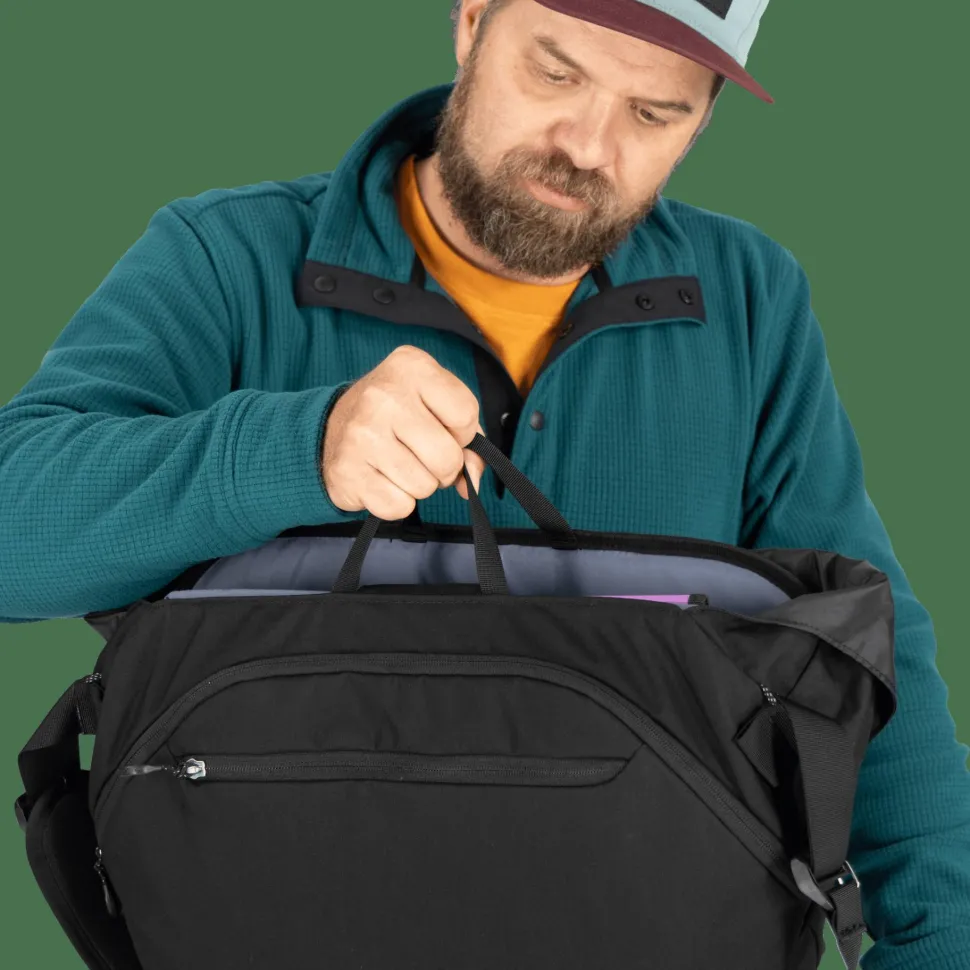 Osprey Metron 18 Messenger Black/Anchor Blue