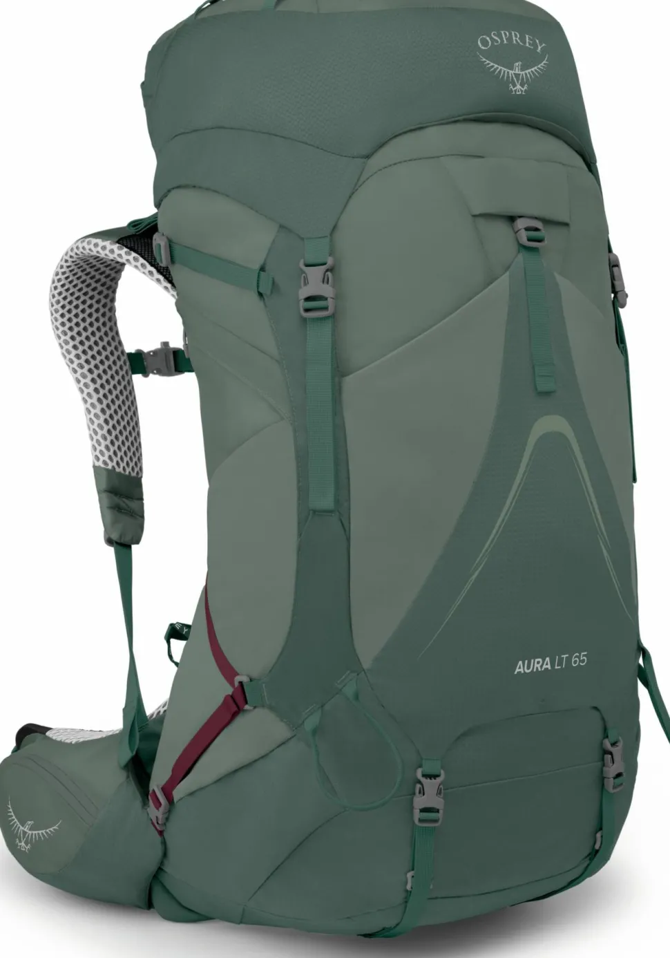 Osprey Women's Aura AG LT 65 Koseret/Darjeeling Spring Green