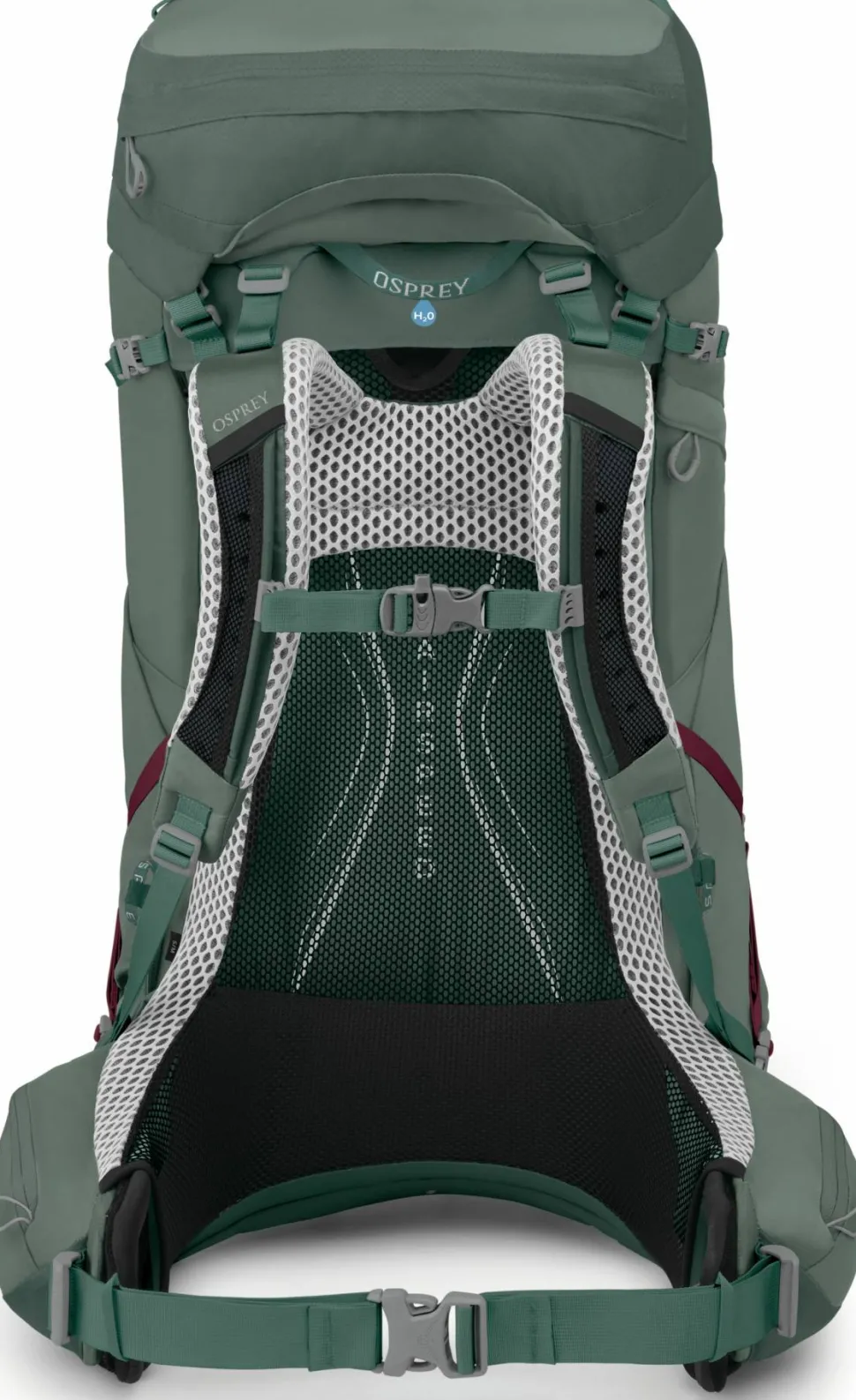 Osprey Women's Aura AG LT 65 Koseret/Darjeeling Spring Green